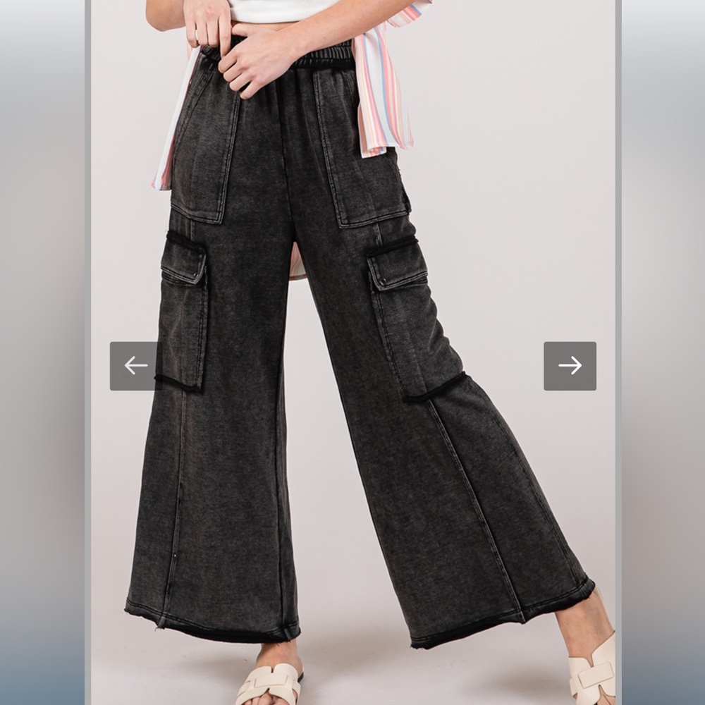 # 231 Mineral Washed Top Utility Pants - Picture 2 of 5